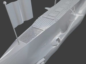 orze submarine 3D Print Model