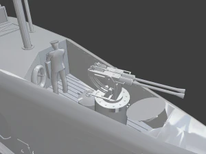 orze submarine 3D Print Model
