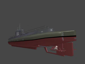orze submarine 3D Print Model
