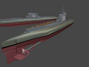 orze submarine 3D Принт Модель