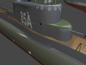 orze submarine 3D Принт Модель