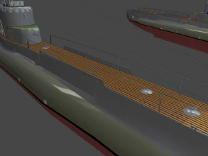orze submarine 3D Print Model