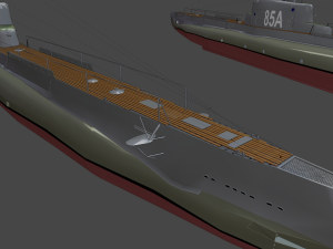 orze submarine 3D Принт Модель