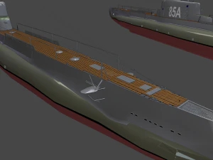 orze submarine 3D Print Model