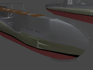 orze submarine 3D Print Model