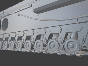churchill cdl tanks 3D 프린트 모델