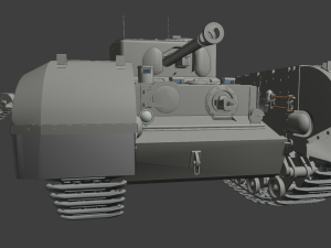 churchill cdl tanks 3D 프린트 모델