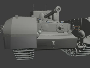 churchill cdl tanks 3D Print Model