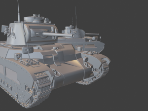 matilda ii mkiii tanks Modelo de Impressão 3D