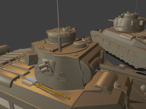 matilda ii mkiii tanks Modelo de Impressão 3D