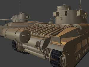 matilda ii mkiii tanks Modelo de Impressão 3D