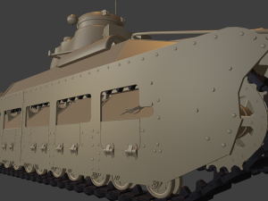 matilda ii mkiii tanks Modelo de Impressão 3D