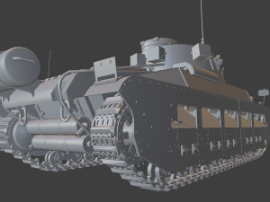 matilda ii mkiii tanks Modelo de Impressão 3D