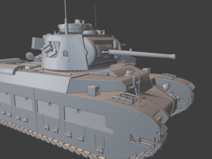 matilda ii mkiii tanks Modelo de Impressão 3D