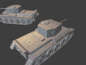 tangki cromwell iv mk Model Cetak 3D