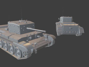 cromwell iv mk tanks 3D Print Model