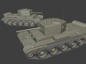 cromwell iv mk tanks 3D 打印模型