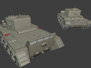 cromwell iv mk tanks 3D 打印模型