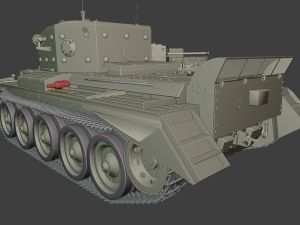 cromwell iv mk tanks 3D 打印模型