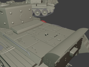 cromwell iv mk tanks 3D 打印模型