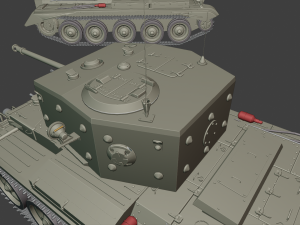 cromwell iv mk tanks 3D 打印模型