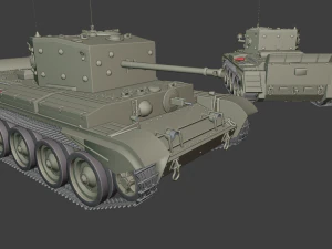 cromwell iv mk tanks 3D Print Model