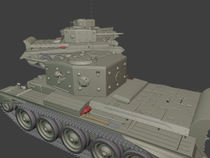 cromwell iv mk tanks 3D 打印模型
