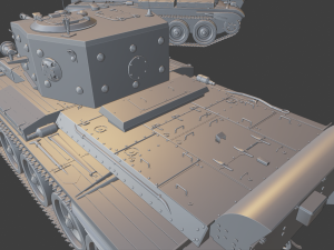 cromwell iv mk tanks 3D 打印模型