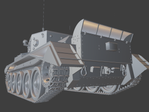 cromwell iv mk tanks 3D 打印模型