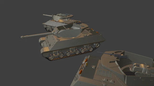 achilles 17 tanks 3D Print Model .c4d .max .obj .3ds .fbx .stl .blend 