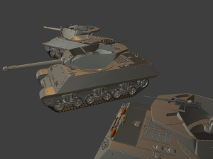 achilles 17 tanks 3D 프린트 모델