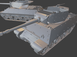 achilles 17 tanks Modelo de Impressão 3D
