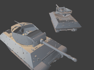 achilles 17 tanks Modelo de Impressão 3D
