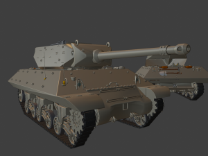 achilles 17 tanks Modelo de Impressão 3D