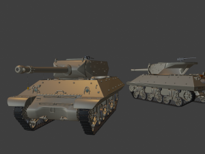achilles 17 tanks Modelo de Impressão 3D