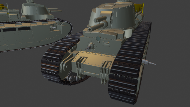 fcm tanks 3D 打印模型 .c4d .max .obj .3ds .fbx .stl .blend 