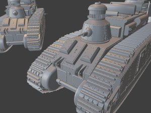 fcm tanks 3D 打印模型