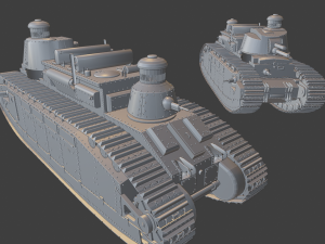fcm tanks 3D 打印模型