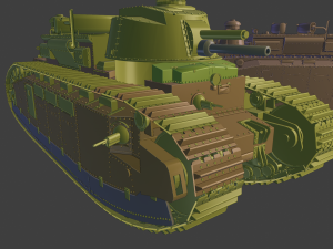 fcm tanks 3D 打印模型