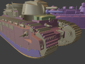 fcm tanks 3D 打印模型