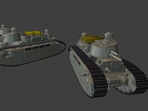 fcm tanks 3D 打印模型