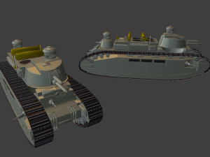 fcm tanks 3D 打印模型