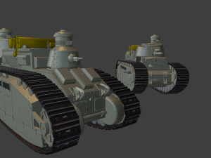fcm tanks 3D 打印模型