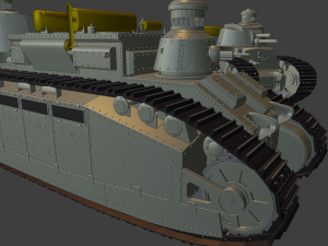 fcm tanks 3D 打印模型
