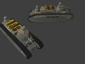 fcm tanks 3D 打印模型