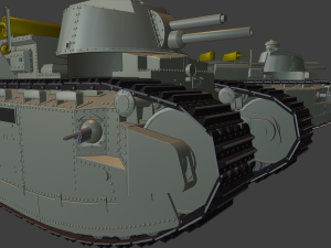 fcm tanks 3D 打印模型