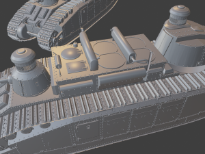 fcm tanks 3D 打印模型