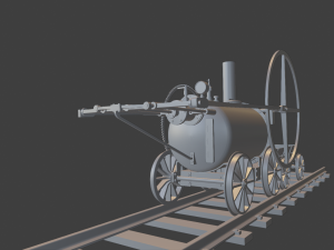 star parowoz 3D Print Model