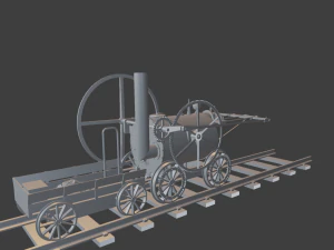 star parowoz 3D Print Model