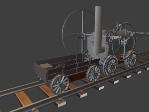 star parowoz 3D Print Model
